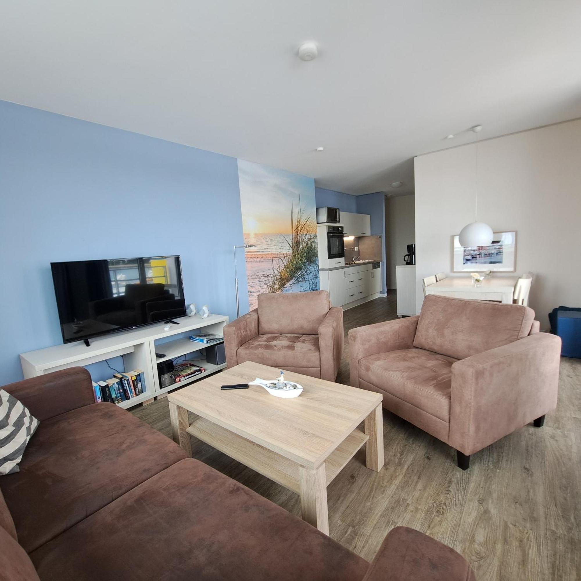 Eckernförde Apartment 10 - "Borbyblick" - Blickrichtung Hafen Und Offene See מראה חיצוני תמונה